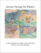 Seasons Through My Window SA choral sheet music cover